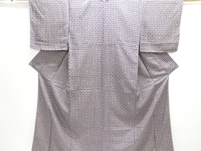 JAPANESE KIMONO / KOMON / UNUSED / GRID